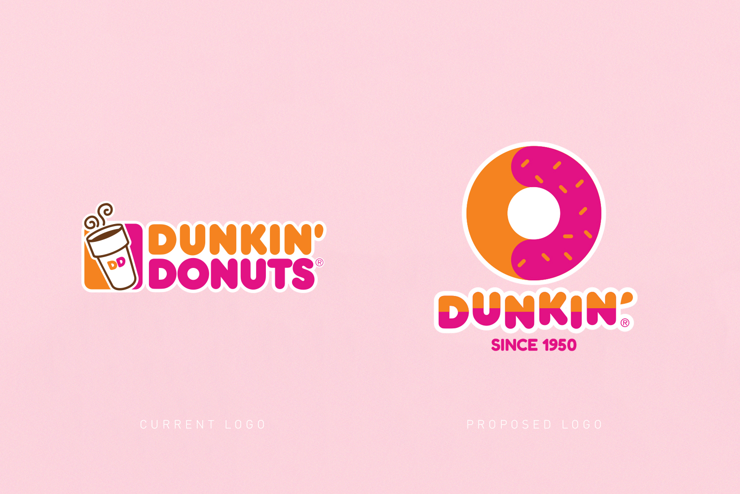 Dunkin' Donuts Brand Rebrand Concept Imagemme